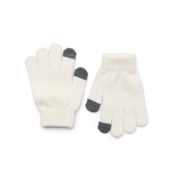 Girls Justice Ribbed & Full Print Winter Cozy Beanie and Gloves 2, 2-Piece Sets - Picture 9 of 13